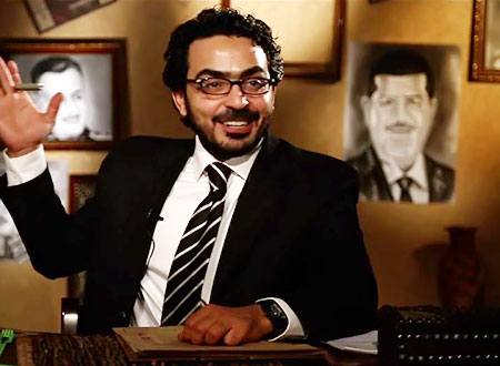 علي بيجامة: كنت عايز اسأل السيسي سؤال لكن اخدت بوكس