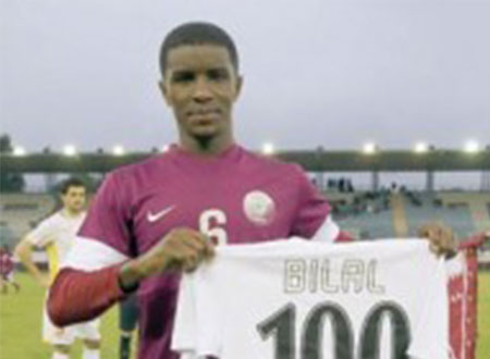 بلال محمد ينضم لنادي المائة.. شاهد   