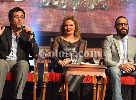 نجوم &laquo;سرايا عابدين&raquo; يحتفلون بالمسلسل في قصر المانسترلي.. صور