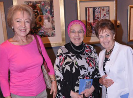 افتتاح معرض مفترق الطرق للفنانة ليلة الحكيم بحضور نجوم المجتمع