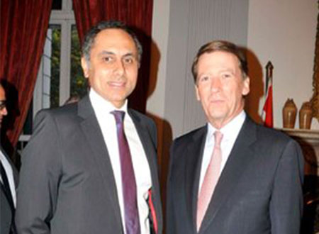 حفل توديع السفير البريطاني في القاهرة