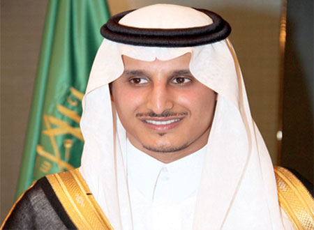الأمير سعد بن منصور يحتفل بزواجه