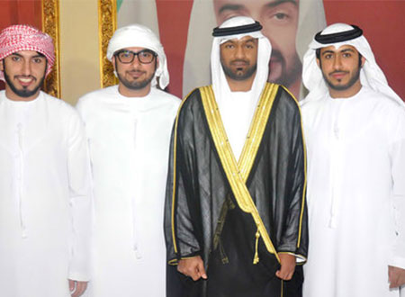 أفراح الحوسني والحمادي في أبوظبي