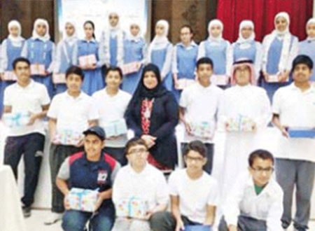 تكريم المتميزين في الرياضيات 