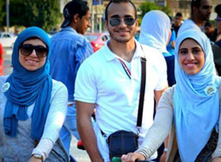 &laquo;بايك زون&raquo; بالدراجات فى منطقة مصر الجديدة لأول مرة 