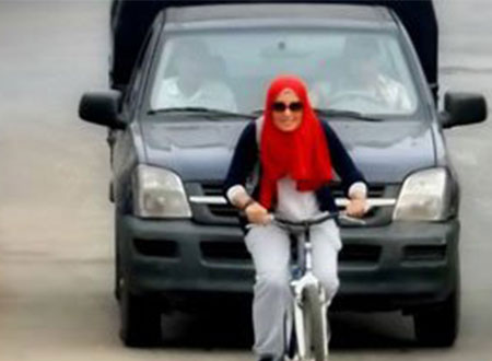 &laquo;Girly Riders&raquo; ينظم فعالية بنات على البسكلتة ضد الخوف