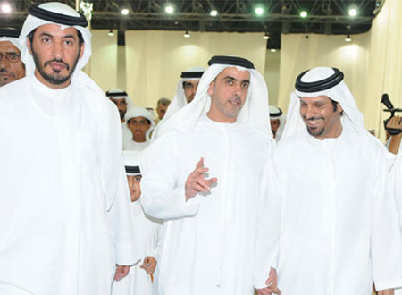سيف بن زايد يشهد أفراح العامري بالعين