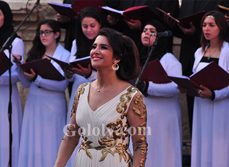 زين عوض تتألق في حفل افتتاح مهرجان جرش