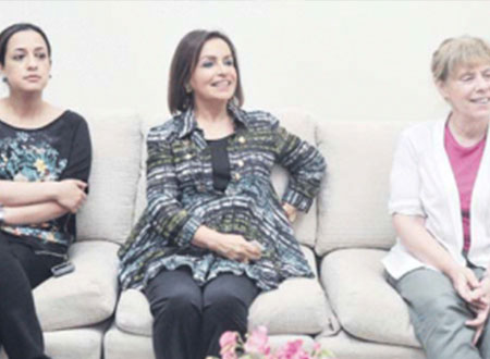 وفد أميركي زار الثقافية النسائية 