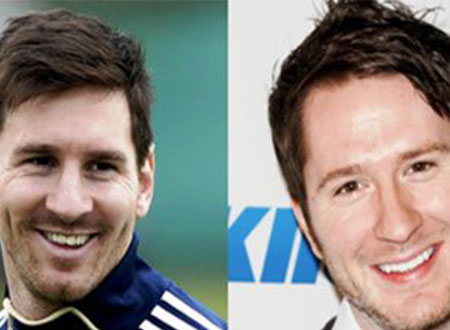 صور.. تشابه كبير بين أشهر لاعبى مونديال البرازيل ومشاهير النجوم 