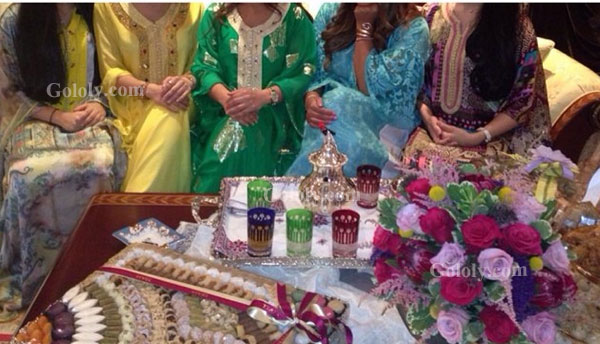 وليمة مغربية على شرف شذى حسون أول أيام رمضان.. صور