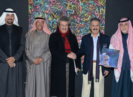 افتتاح معرض الفنان محمد قمبر