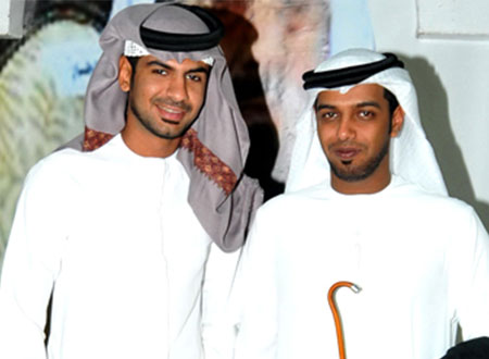 أفراح الشامسي والكعبي