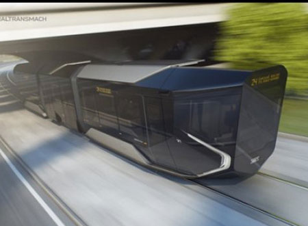 صور.. روسيا بانتظار ترام تصميمه يسبق الزمن