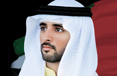 حمدان بن محمد بن راشد يؤدي مناسك العمرة
