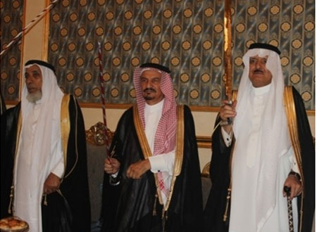 الوليد بن عبدالمحسن يشرف زواج طارق في جدة