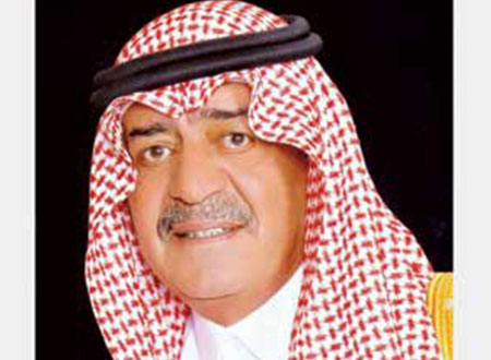 ولي ولي العهد يعزي د.السيف في وفاة زوجته
