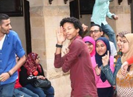 «ماجيك راب» أحدث فعاليات مركز الربع الثقافى بشارع المعز