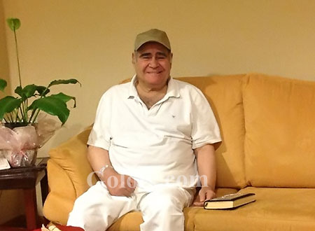 ابنة سيد زيان تحتفل بعيد ميلاده في مستشفى بالرياض.. صور
