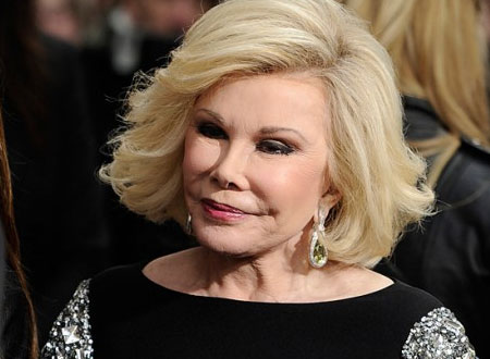 وفاة الفنانة جوان ريفرز