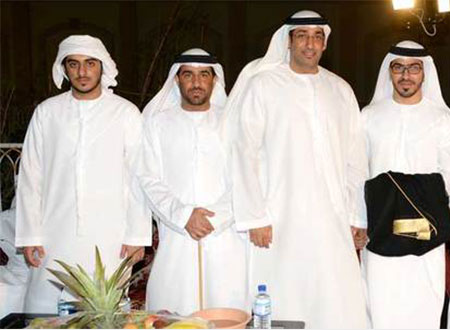 الحربية اشعلت زفاف نجل «المزروعي» وكريمة «آل علي»