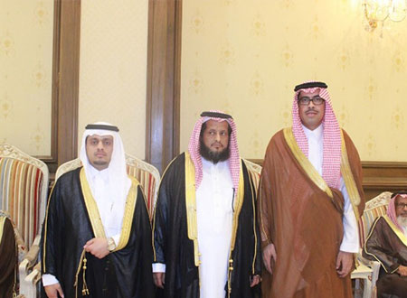 العجمي تحتفل بزفاف «ناصر بن علي» في السرايا