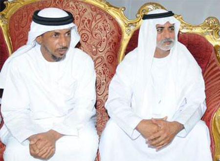نهيان بن المبارك يحضر حفل زفاف نجل الدرعي وكريمة البلوشي