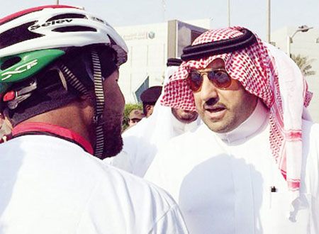 الأمير تركي بن عبدالله يُطلق إشارة ماراثون &laquo;دراجتي&raquo;