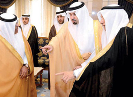مشعل بن عبد الله يطلق حملة النهر الجاري