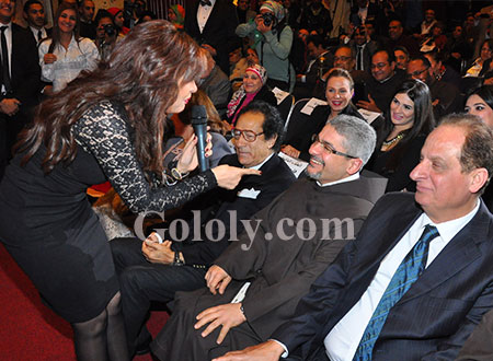 صور.. تكريم النجوم في افتتاح مهرجان المركز الكاثوليكي للسينما