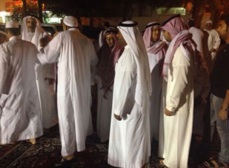 أسرة سنان تتلقى التعازي في فقيدها إيهاب