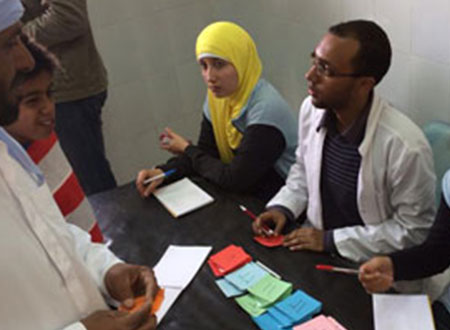 صناع الحياة تطبق مشروع صحتنا على 700 حالة بالحسنة 