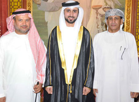 أفراح الحيربي وشائع في أبوظبي