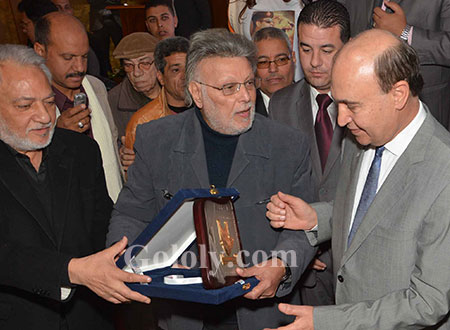 نجوم الفن في زيارة لمركز محاكاة قناة السويس.. صور