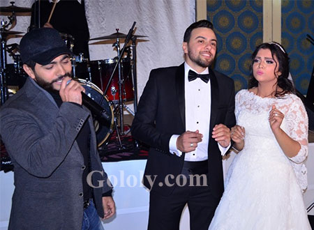 تامر حسني وحماقي يشعلان حفل زفاف الملحن مدين.. صور