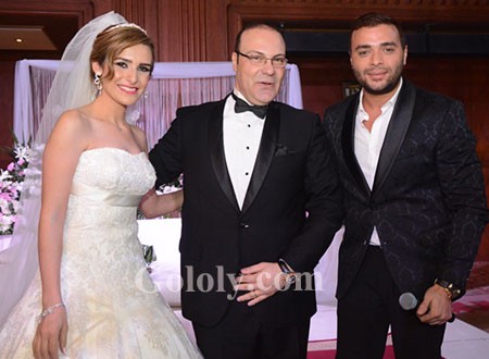 صور.. حفل زفاف مدير روتانا بحضور عمرو دياب وعدد من النجوم