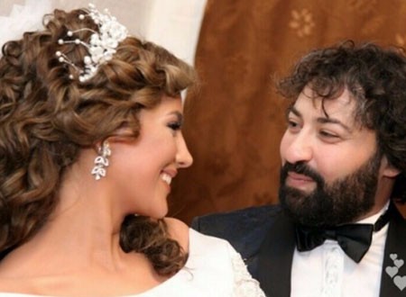صور.. الفنانة السورية علا باشا تحتفل بزفافها