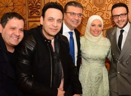 عمرو الليثي يحتفل بزفاف ابنته بحضور النجوم.. صور