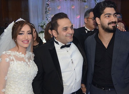 بالصور.. نجوم الأغنية يشعلون حفل زفاف الموزع أحمد عبدالسلام