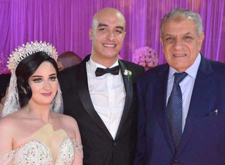 الجميلات يجتمعن في حفل زفاف ابنة شقيقة إبراهيم محلب.. صور