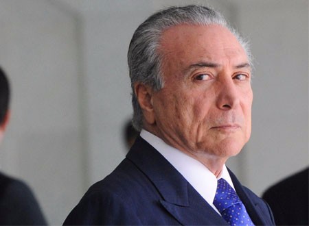 الرئيس البرازيلي ميشيل تامر أمام المحكمة