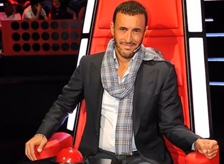 كاظم الساهر يراقص نانسي عجرم في كواليس The Voice kids