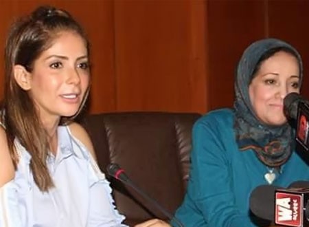 ندوة منى زكي ضمن فعاليات مهرجان أسوان لأفلام المرأة.. صور