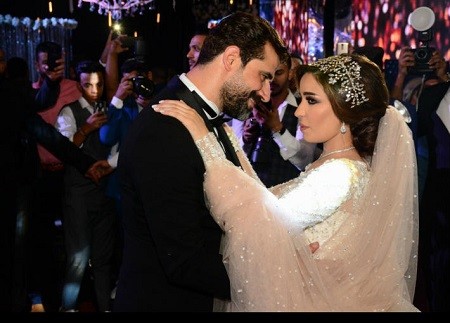 صور.. الفنان محمود حافظ يحتفل بزفافه وسط حضور كبير من النجوم
