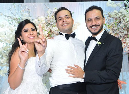نجوم الفن يشاركون في زفاف شقيق المخرج بيتر ميمي.. صور