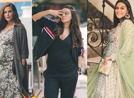 صور.. نيها دوبيا ملكة أناقة الحوامل في عام 2018