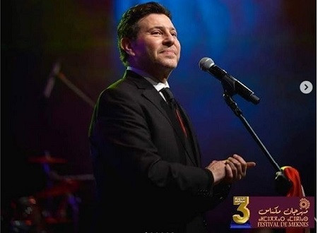 هاني شاكر يتألق في حفل غنائي كبير في مهرجان &laquo;مكناس&raquo; بالمغرب.. شاهد
