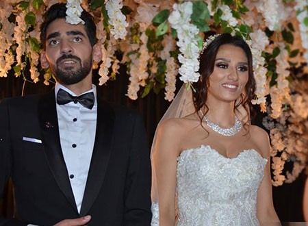 محمود الليثي يتألق فى حفل زفاف بحضور النجوم.. صور