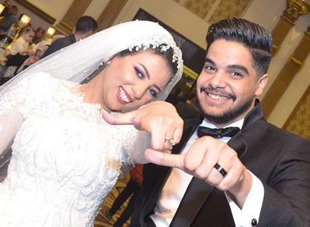 رجل الأعمال المصري هشام البحيري يحتفل بزفاف شقيقته
