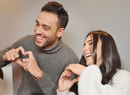 رامي جمال يحتفل بافتتاح المركز التجميلي الخاص بزوجته بحضور نجوم الفن.. صور